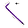FOCMKEAS 8mm Ball End Hex Key Allen Wrench,Internal Hexagonal Wrench,