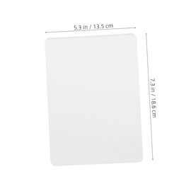 jojofuny 200 Sheets Sheet Photo Laminating Pouches Thermal Laminating Film for Picture Protection Plastic for Document Sealing Scratch Fold Resistant