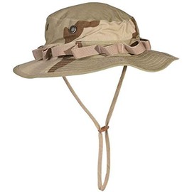 Mil-Tec GI MIL-TACS AU Boonie Hat, s, 3 Red/Yellow (Desert Colours)