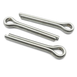 Hippo Hardware (1mm X 20mm) Cotter Pin Split Pins Clevis A2 Stainless Steel DIN94 (Pack of 10)