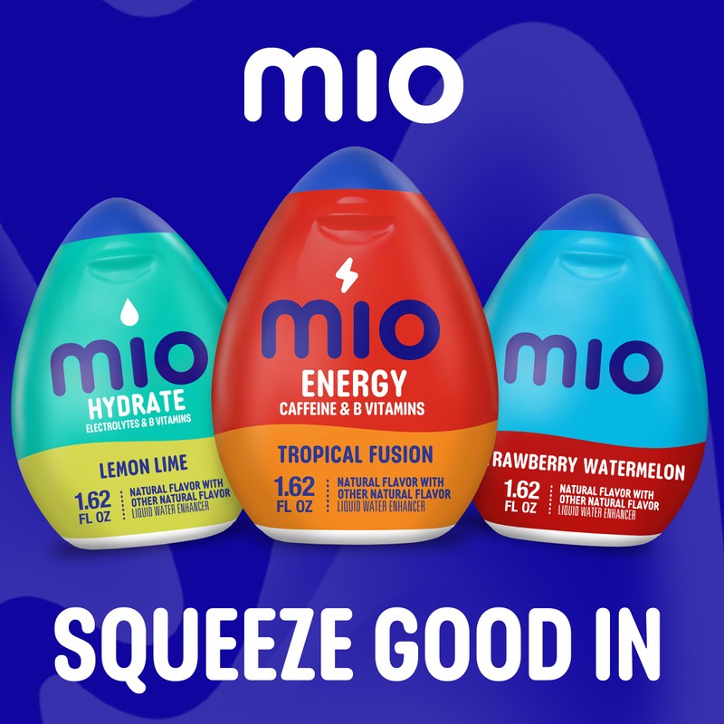 Mio Energy Liquid Water Enhancer, Tropical Fusion, 1.62 OZ, (Pack