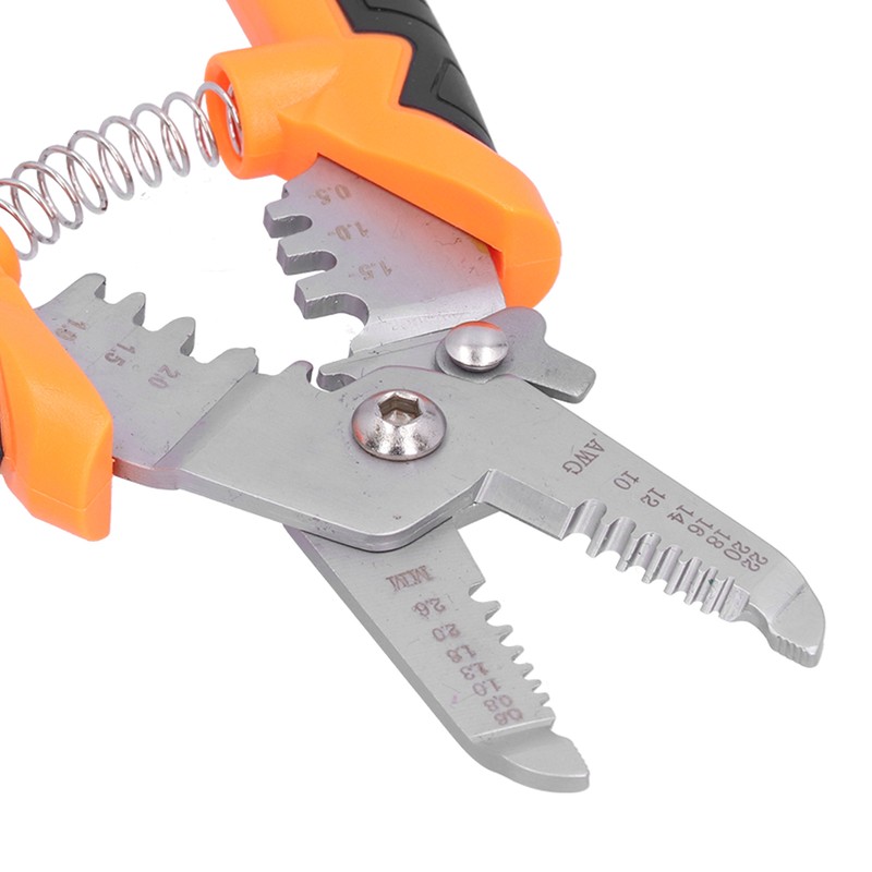 Electrician Crimper Cable Wire Cutter Household Scissors Crimping Wire Stripper