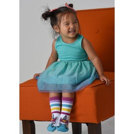 Calcetines de marioneta, divertidos calcetines de animales novedosos, calcetines locos para niños, calcetines divertidos para niños y niñas, Unicorn, 4-7 Years