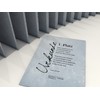 Certificate Paper "Structure Blue" 50 Sheets | Universal | for