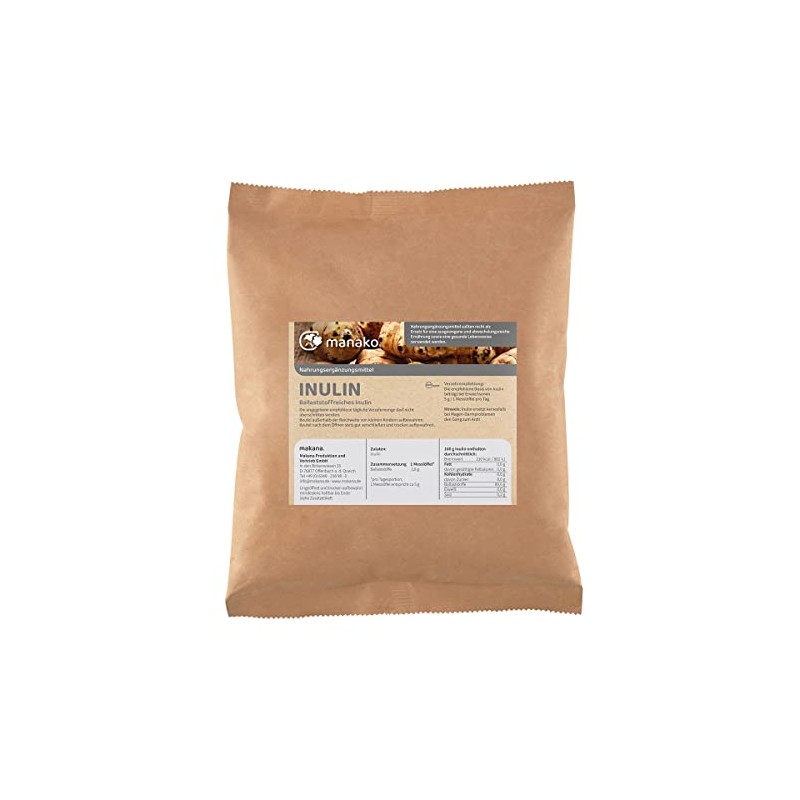 Manako Inulin, 1000 g Beutel (1 x 1 kg)
