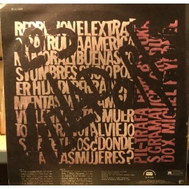 LOS VIOLADORES  selftitle Argentina punk rock from 1987 sealed LP Mint