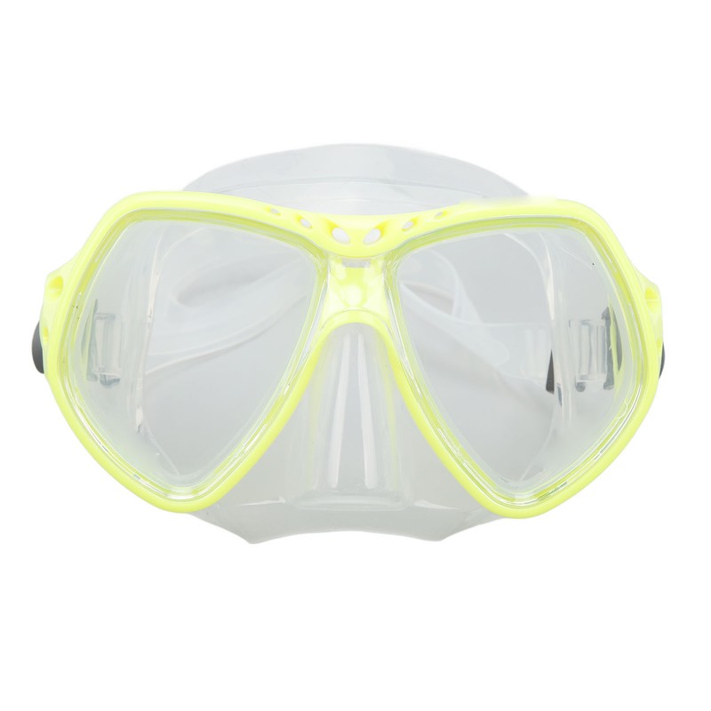 Diving Goggles Swim Glasses Silicone Adjustable Strap Tempered Glass Thickened