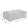 Rectangular Artificial Crystal Tissue Box Cover Tissue Paper Storage Holder