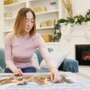 1000 Piece Jigsaw Puzzle Boards Portable, Puzzle Mat with Cover,