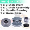 Adefol Clutch Drum Sprocket Needle Bearing Kit for Husqvarna 36