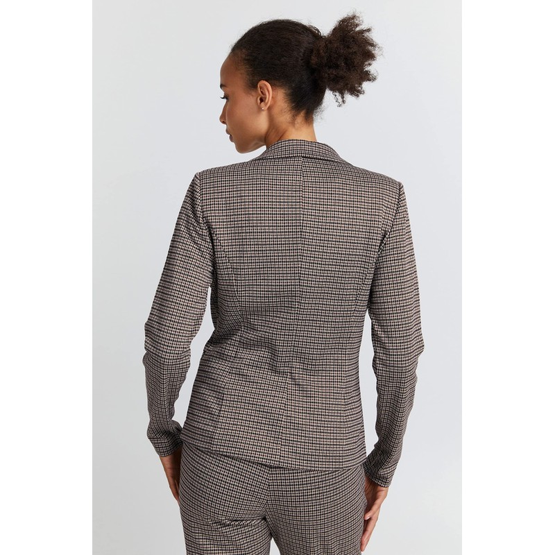 ICHI IHKATE Women's Blazer Short Blazer Jacket with Stretch and