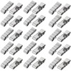 BUGUUYO Photovoltaic Cable Clamp Solar Panel Wire Clips 4 Harness