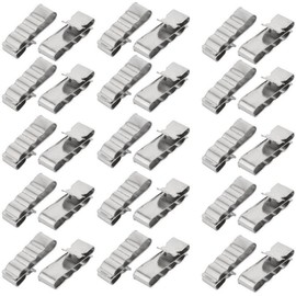 BUGUUYO Photovoltaic Cable Clamp Solar Panel Wire Clips 4 Harness Clips Compact Wire Holder for Residential Commercial Solar Systems Outdoor Use