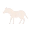 48PCS Animal Wooden Slice DIY Wood Ornaments Blank Decoration Shaped