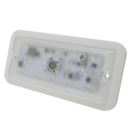 DUNTUO RV Interior Light with Touch Switch 700 LM 6000K 7W Bright White Large Spaces Illuminating LED Lighting Van Cargo Area Light for RV Boat Camper Trailer Truck,10-30V 5.82"x2.79"