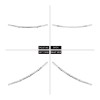 HDBUBALUS Chrome Fairing Windshield Windscreen Trim For Harley Electra Street