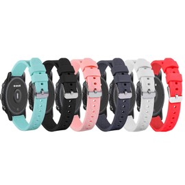 FitTurn 6-Pack Bands Compatible with Cubitt Jr & Cubitt Teens Smart Watch Silicone Quick Release Waterproof Soft Straps for Cubitt Jr Smart Watch for Kids