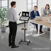 MAHANCRIS Podium Stand with Microphone Stand, Standing Desk and Laptop