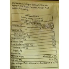 Gt-Amber Ginger Candy (Hard)-4.41oz(125g)