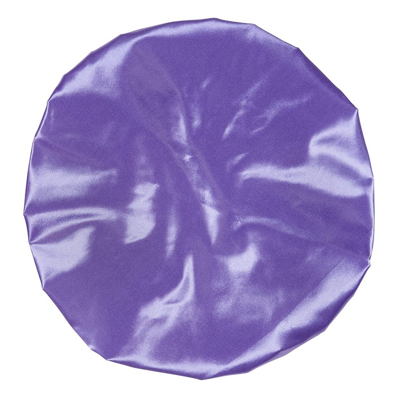 Bodylife Shower Cap Reusable Bath Cap Dual layered Waterproof Purple