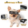 PETLESO Dog Goggles Small Breed, Dog Sunglasses for Small Breed