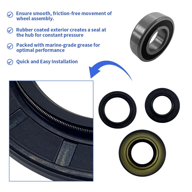 Rear Axle Wheel Bearing Seal for Foreman Rubicon Rancher 350