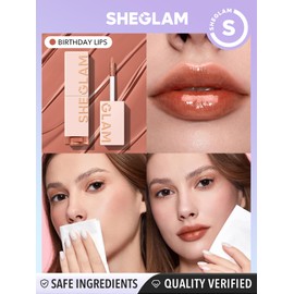 SHEGLAM Take Tips Color Change Lip Tint Moisturizing Lip Tint Lip Gloss Long Lasting Lip Gloss Non-Stick Lipstick