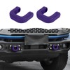 RT-TCZ Tow Hook Covers Bumper Tow Hook Covers Rubber Protector