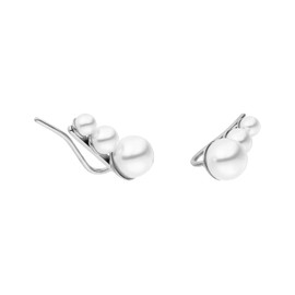PURELEI® Finesse Earrings - Women's Earrings Made of Durable Stainless Steel - Waterproof Earrings Women - with Elegant Pearls - Fashion Jewellery for Your Individual Look, Stainless Steel, No