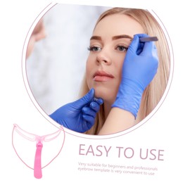 DOITOOL Eyebrow Stencils Set 8 Styles Replaceable Plastic Templates Easy to Use Travel-friendly