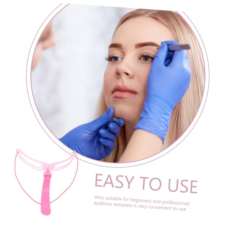 DOITOOL Eyebrow Stencils Set 8 Styles Replaceable Plastic Templates Easy