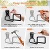 Soportes de manguera de jardín UPCERA 4Hoseholder-BL – 4 unidades