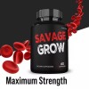 Savage Grow Capsules, Maximum Strength Supplement , Made in USA