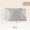 100% Organic Cotton Pillow Cases King Size Set of 2-100%