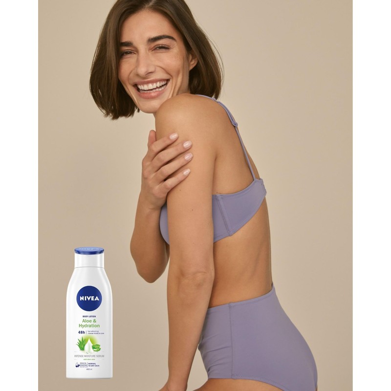 NIVEA Body Lotion Aloes & Moisturising 400 ml