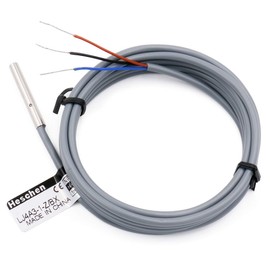 Heschen M4 Inductive Proximity Sensor Switch Shield Type LJ4A3-1-Z/BX Detector 1mm 10-30VDC 150mA NPN Normally Open (NO) 3-Wire