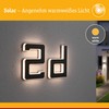 Paulmann Paulmann 94653 LED Solar Hausnummer D IP44 Warmwei? Akku