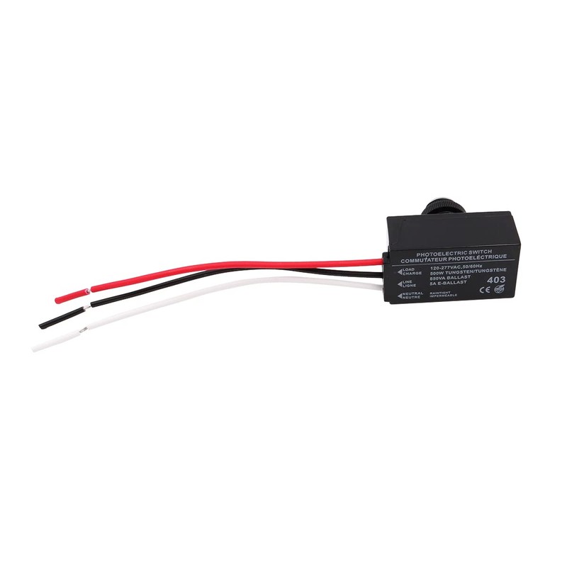 VOANZO 2 Packets Sunlight Sensor for Outdoor Lighting 120-277V Light
