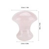 Pwshymi Massage Crystal Stone Natural Rose Quartz Crystal Massage Stone