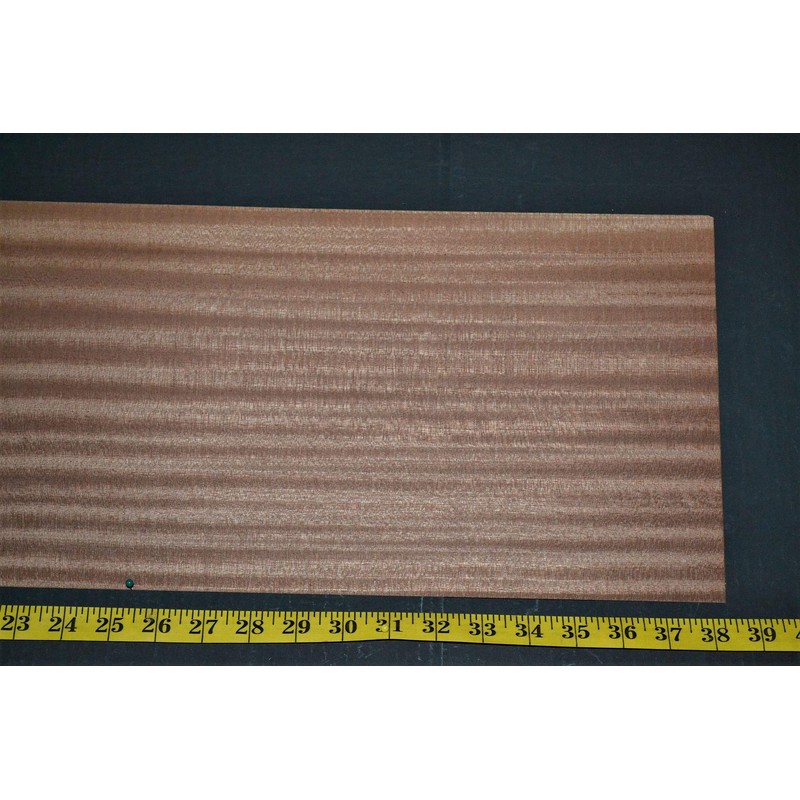 Ribbon Stripe Sapele Wood Veneer Sheets 8.5 x 39 inches