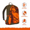 Allen Company Orange Camo Daypack - Hiking, Hunting, Camping Backpack