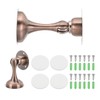 MECCANIXITY Magnetic Door Stoppers Stainless Steel Door Stops, Wall Floor