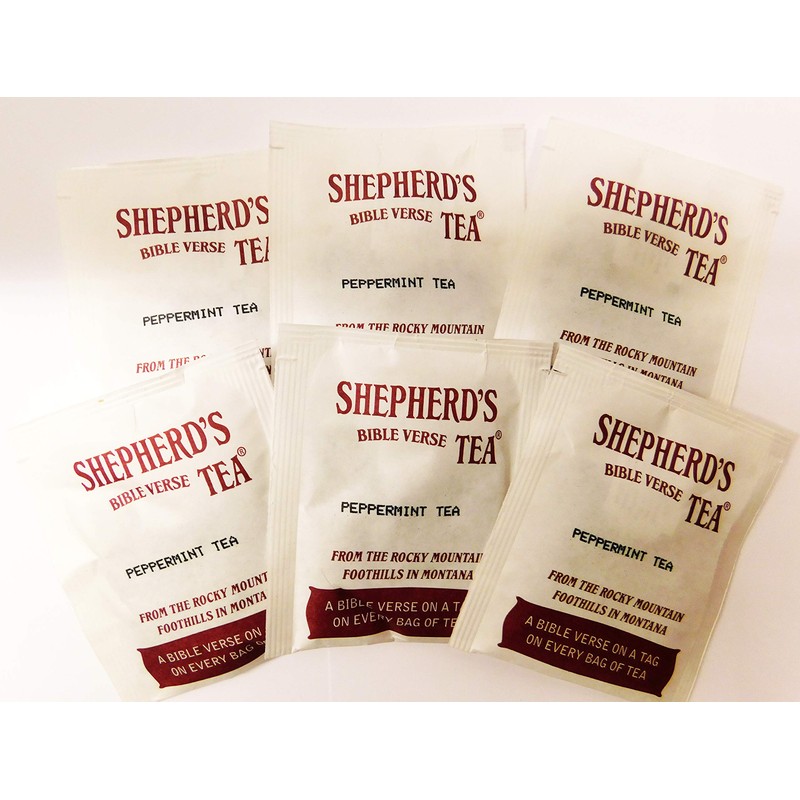 Organic Peppermint Bible Verse Tea