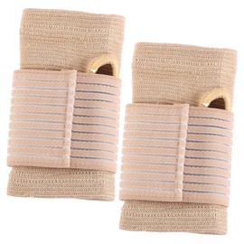 Baluue 2pcs Sports Wrist Support Hand Brace Tubular Bandage Wrist Compression Strap for Weightlifting