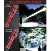 Rechargeable Flashlight High Lumens- Super Bright Magnetic Flash Light with