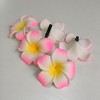 10 Pcs Multicolor Hawaii Plumeria Flower Clips Hawaiian Flower Hair