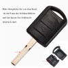 Chaexii Vauxhall Key for Corsa Combo Meriva Tigra Car Key,