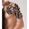Arm Tattoo Shoulder Tattoo Tribal Tattoo Temporary Upper Arm Tattoo