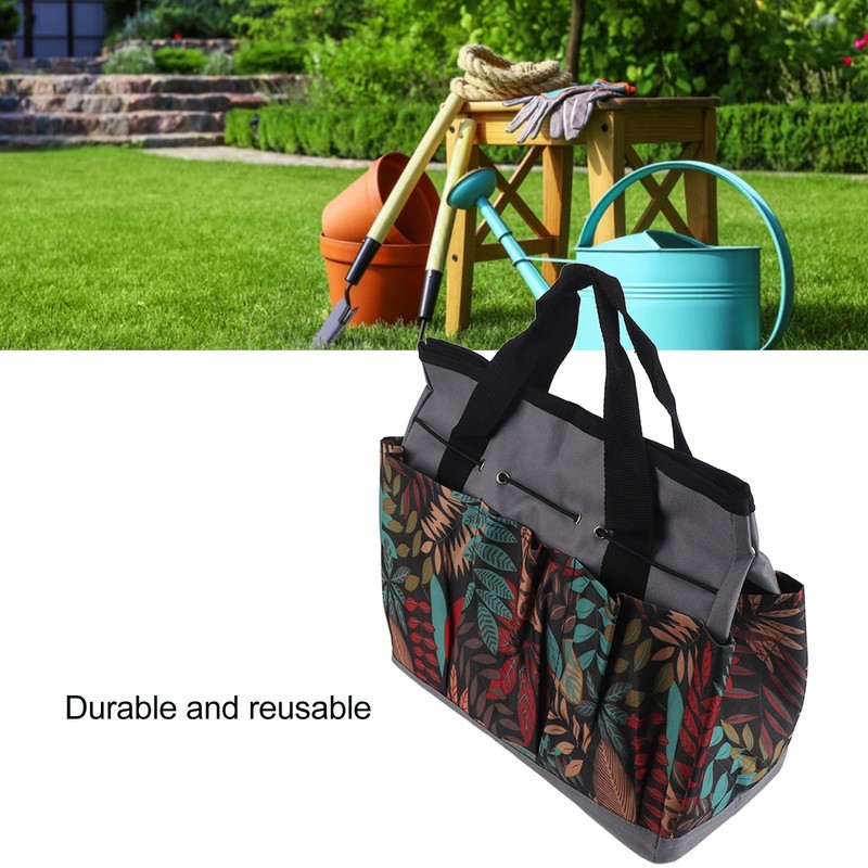 Garden Tote Bag Oxford Cloth Garden Tool Storage Bag Garden