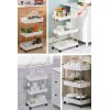 TvShopping Carrito Delgado Organizador Multiuso De Plastico P/ Hogar Cd